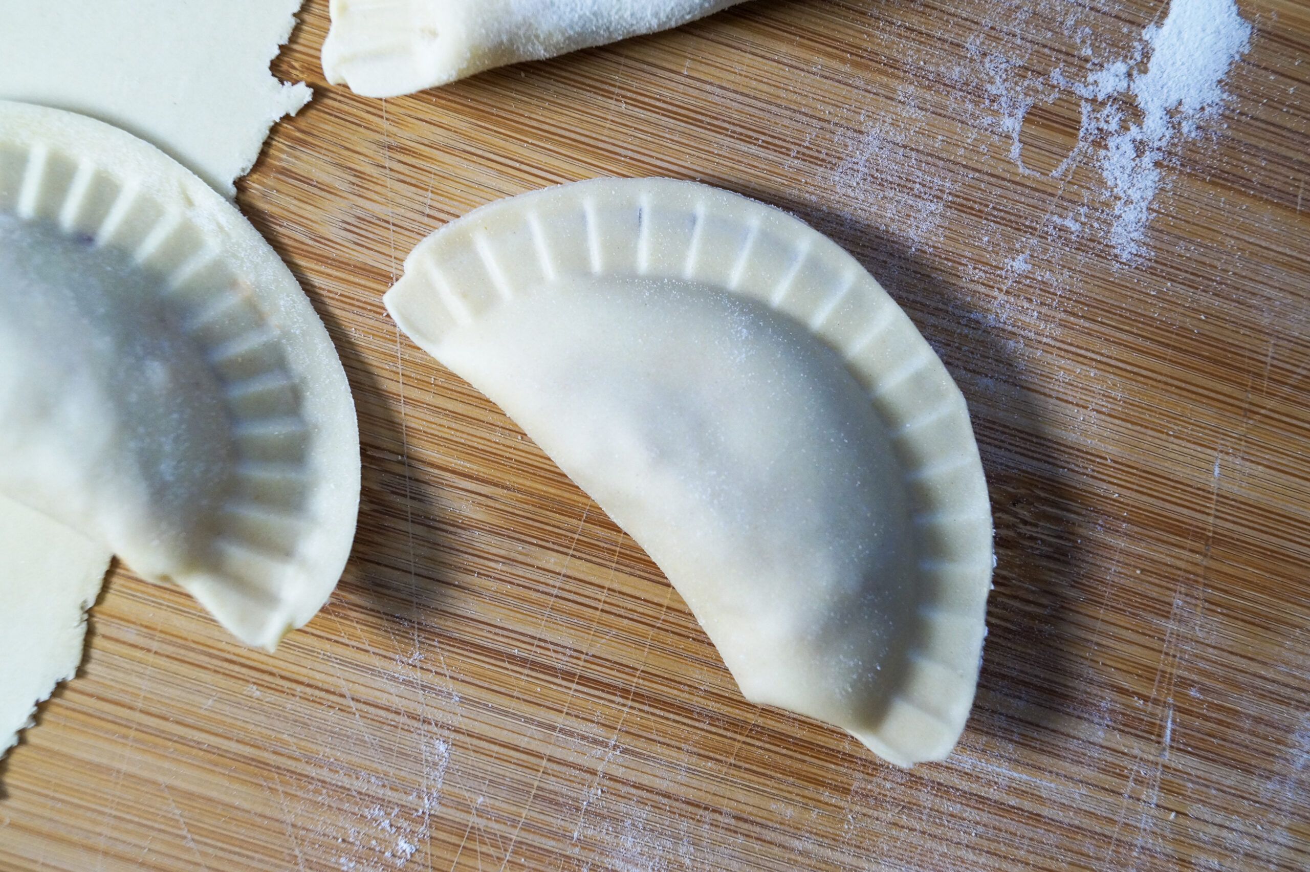 selbstgemachte Ravioli mit Grünkernfüllung - Joppal&amp;Chipal
