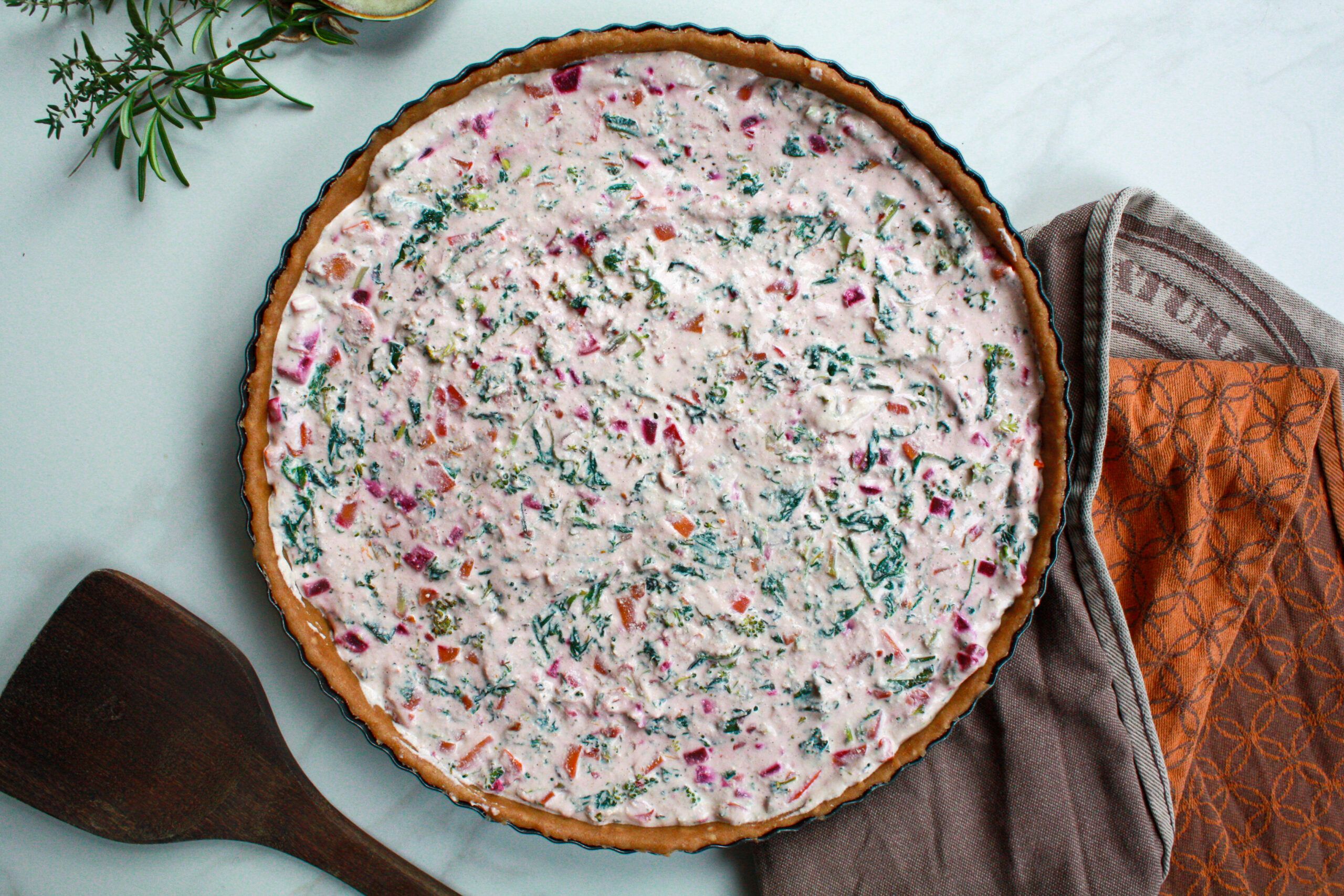 Herbst Quiche mit saisonalem Gemüse - Joppal&amp;Chipal