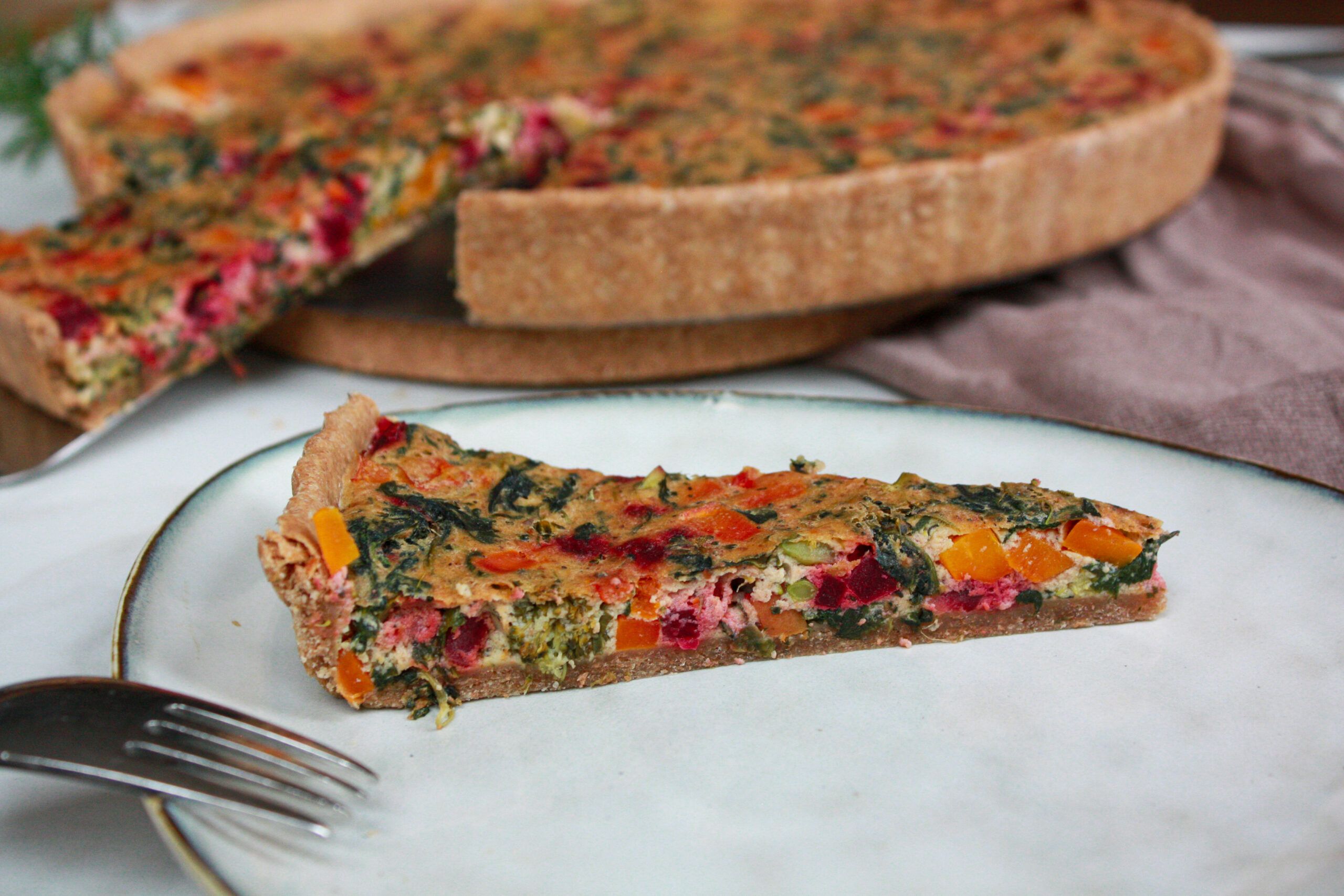 Herbst Quiche mit saisonalem Gemüse - Joppal&amp;Chipal