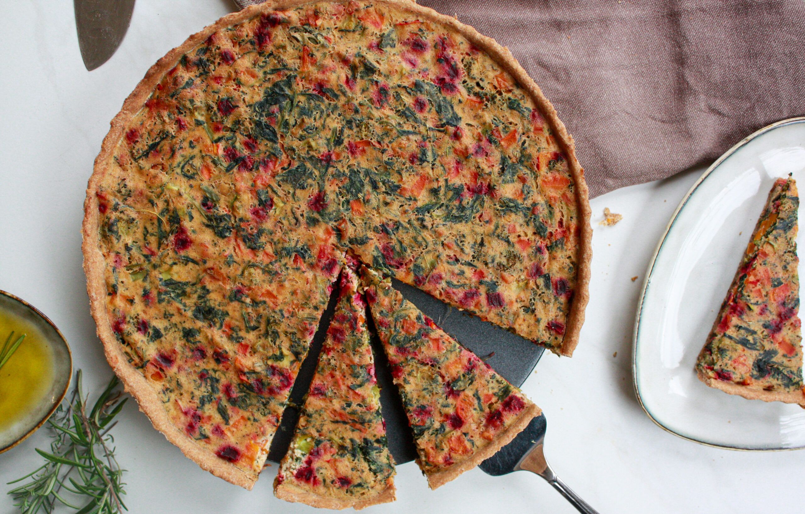 Herbst Quiche mit saisonalem Gemüse - Joppal&amp;Chipal